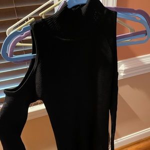 Zara Black Sweater dress